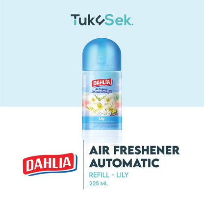 DAHLIA Air Freshener Pengharum Ruangan Automatic Refill 225ml - Lily