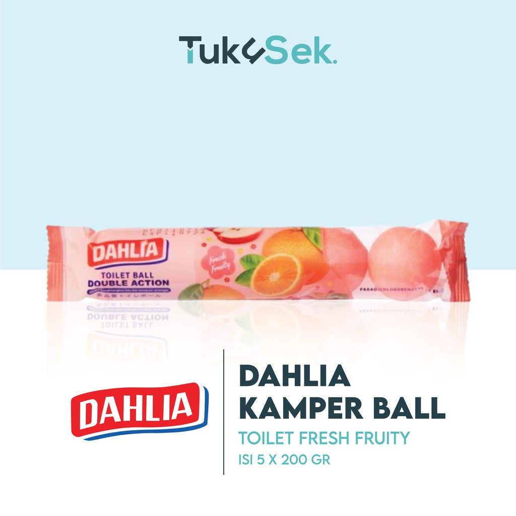 DAHLIA Kamper Ball Toilet  Fresh Fruity isi 5 200gr