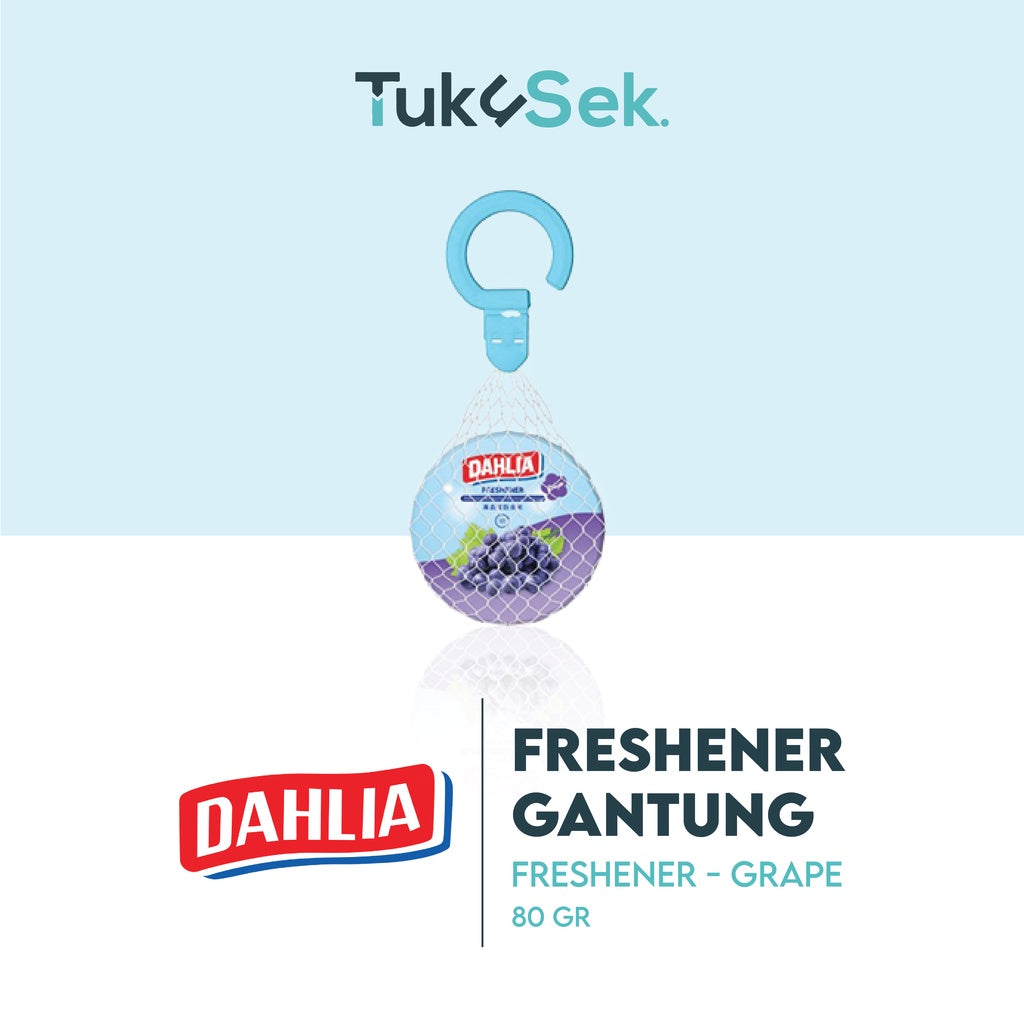 DAHLIA Kamper / Freshener Gantung 80gr - Grape