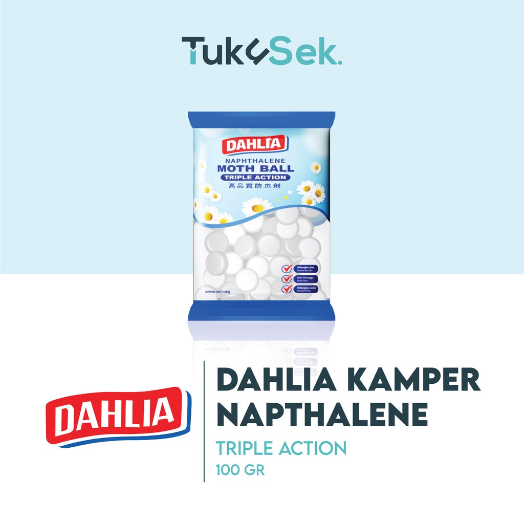 DAHLIA Kamper Napthalene Triple Action 100gr