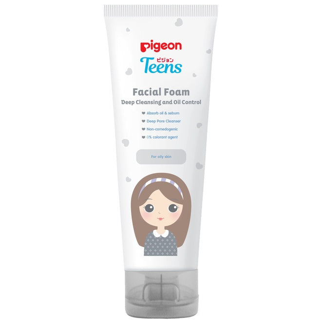 Pigeon Teens Facial Foam Deep Cleansing & Oil Controlling 40 ml