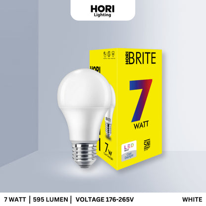 HORI BRITE LED Bulb E27 7 Watt - White