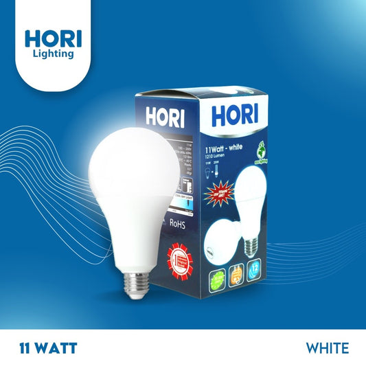 HORI Lampu LED Bulb Bohlam 11 Watt - Putih