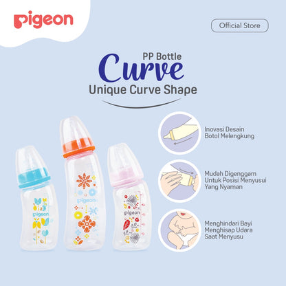 Pigeon Botol PP Curve 250ml with S-Type Nipple