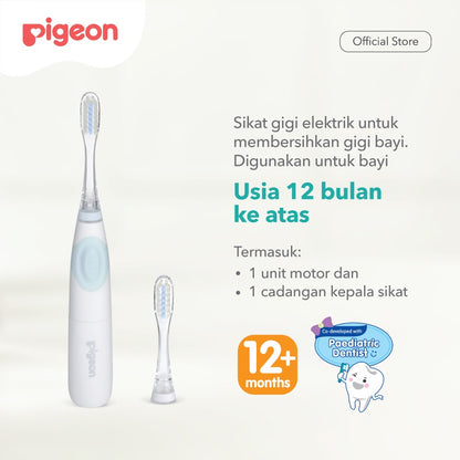 PIGEON Electric Finishing Toothbrush | Sikat Gigi Bayi - Elektrik