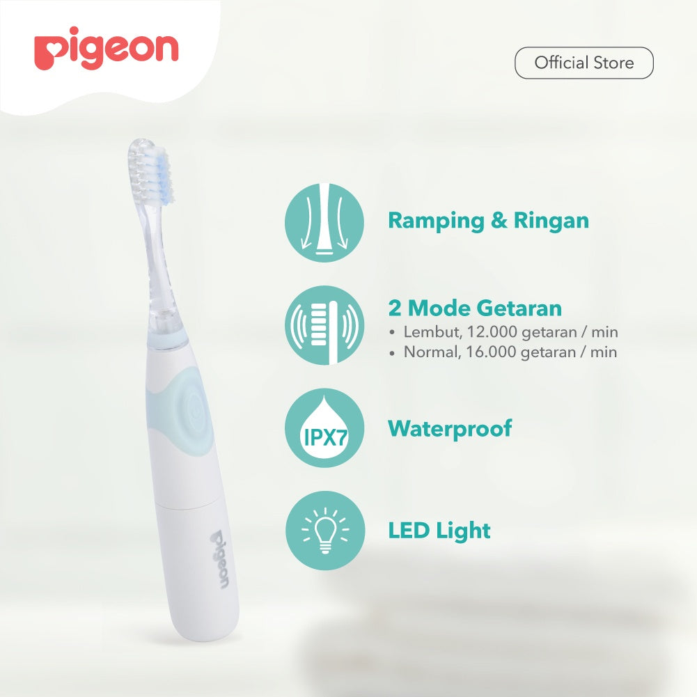 PIGEON Electric Finishing Toothbrush | Sikat Gigi Bayi - Elektrik