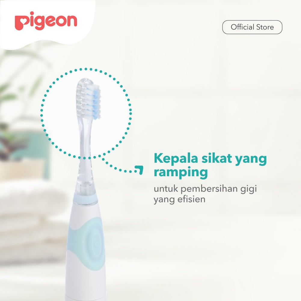 PIGEON Electric Finishing Toothbrush | Sikat Gigi Bayi - Elektrik