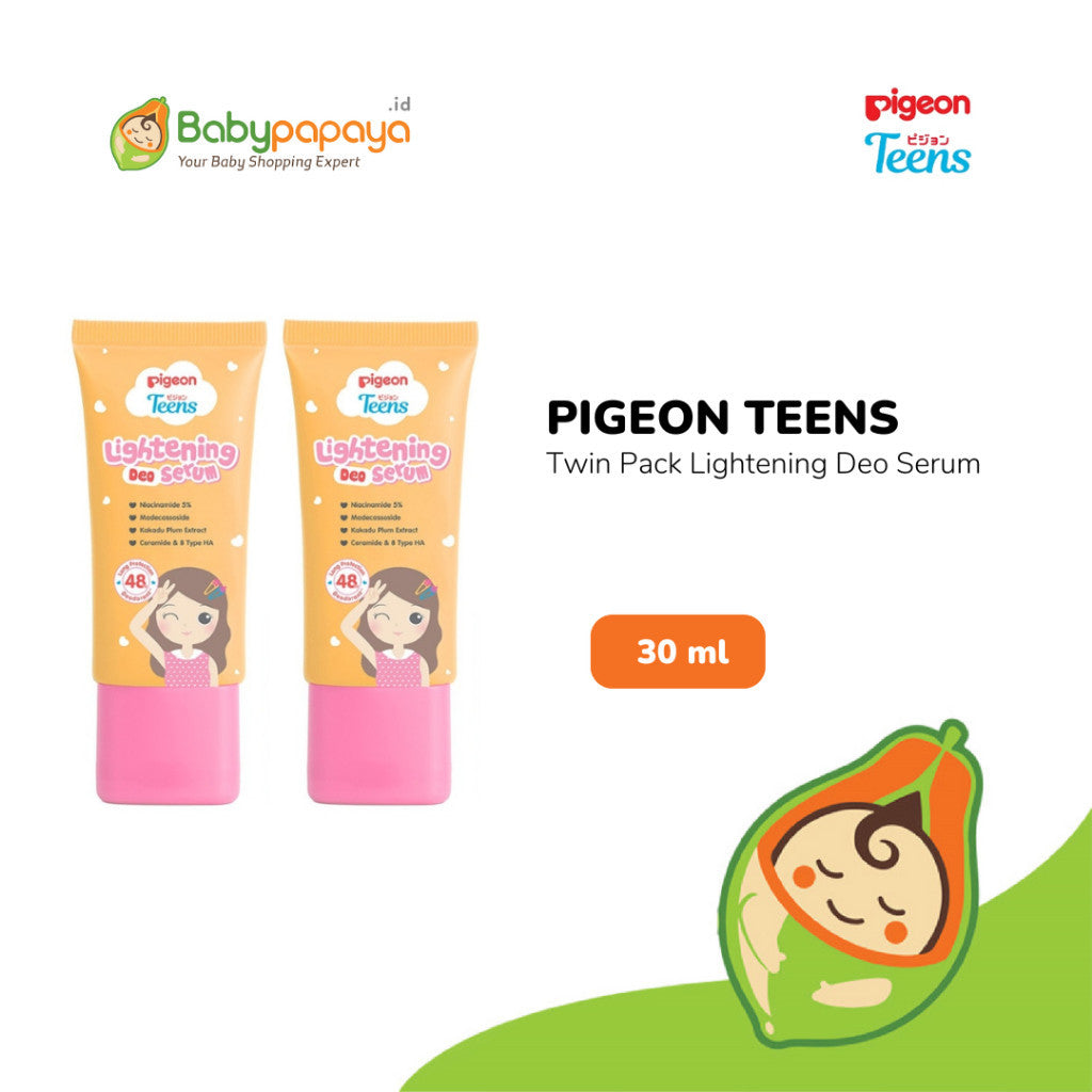 Twin Pack Pigeon Teens Lightening Deo Serum 30ml