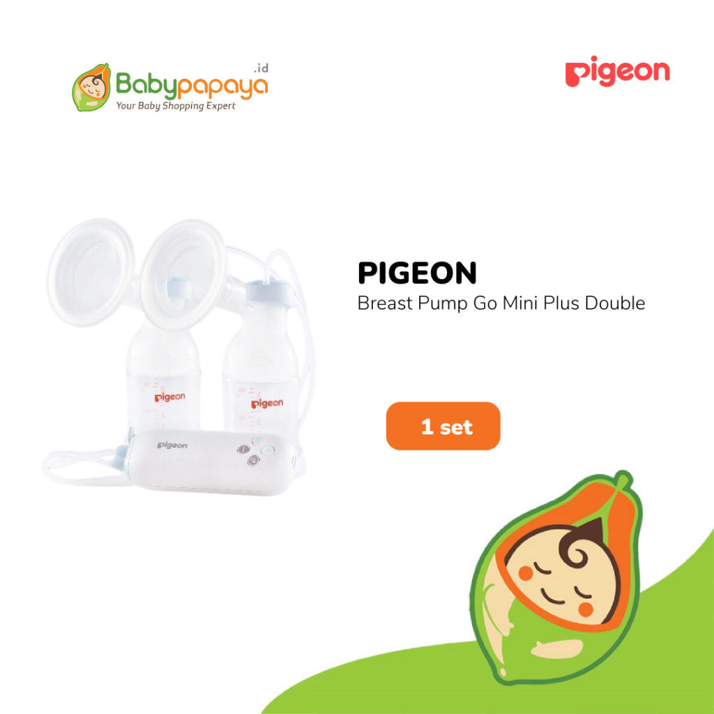PIGEON Breast Pump Go Mini Plus Double