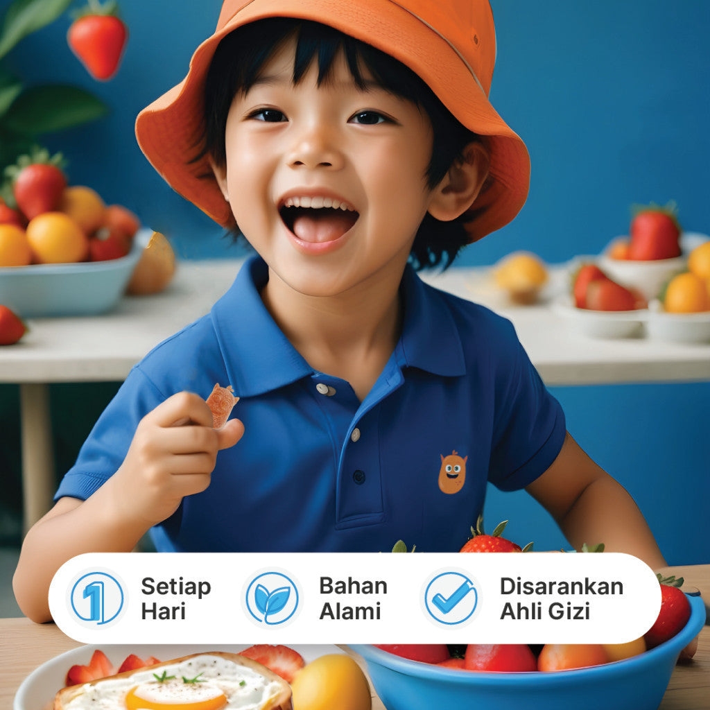 Youvit Curcuma & Vitamin Anak 7 Hari dengan Curcuma, Zink, dan Madu | Meningkatkan Nafsu Makan Anak