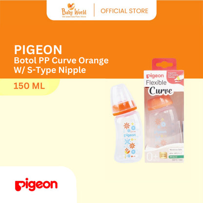 Pigeon Botol PP Curve 150ml with S-Type Nipple