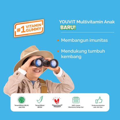 Youvit Anak 7 Day (Free Sticker)