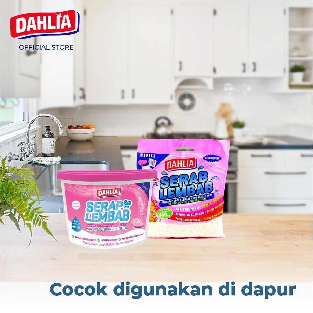 DAHLIA Refill Serab Lembab 250gr - Pink