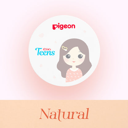 PIGEON TEENS EVERYDAY TWO WAY CAKE + UV FILTER REFILL |Bedak Foundation Padat Remaja|Medium To Full Coverage Look