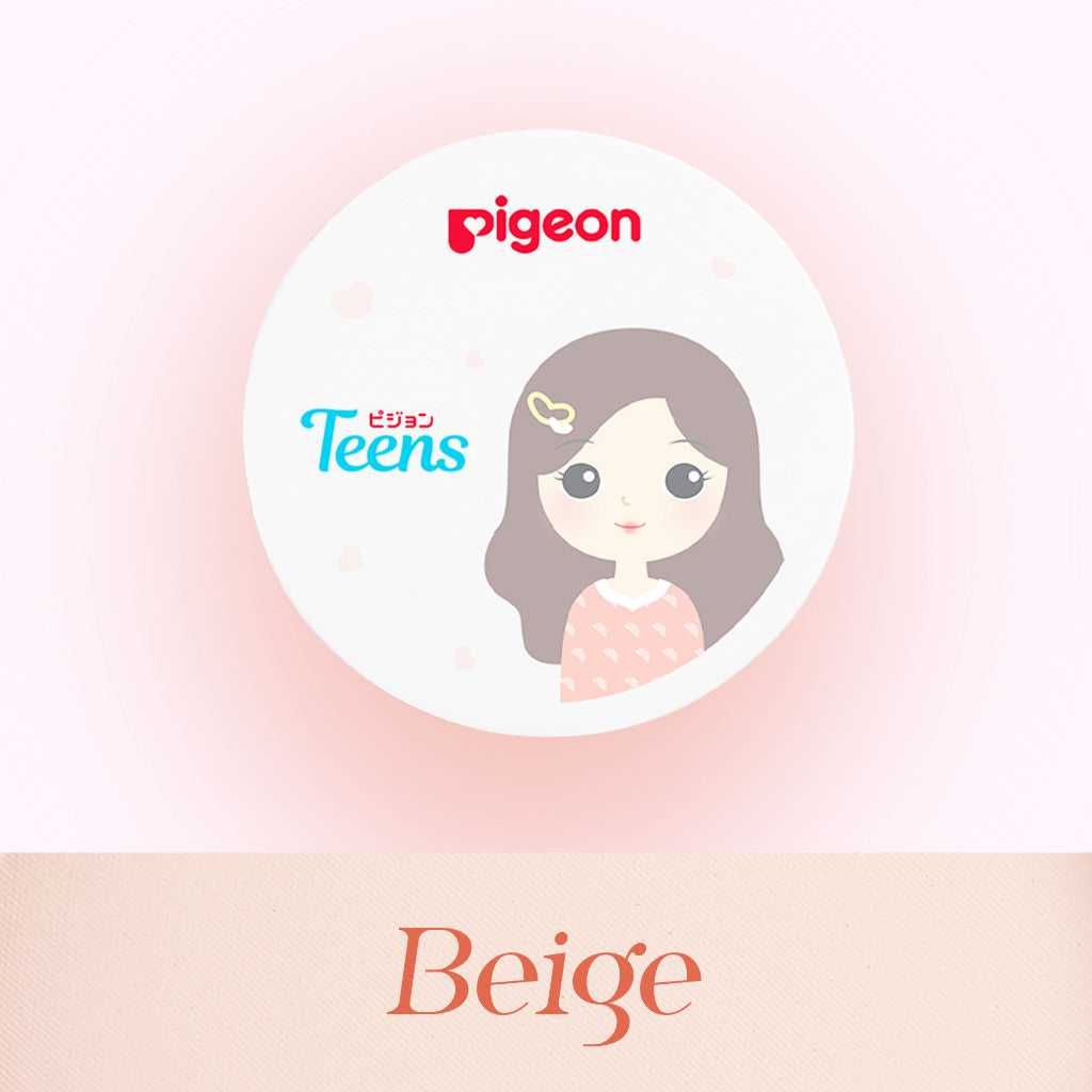 PIGEON TEENS EVERYDAY TWO WAY CAKE + UV FILTER REFILL |Bedak Foundation Padat Remaja|Medium To Full Coverage Look