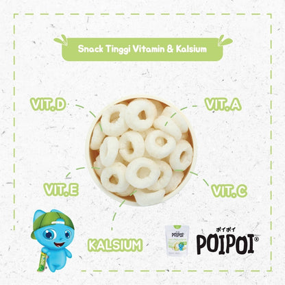 POIPOI Snack - Milky Melon 25Gr 1Pcs