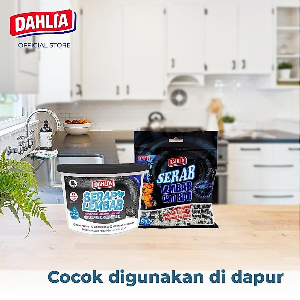DAHLIA Refill Serab Lembab 250gr - Pink
