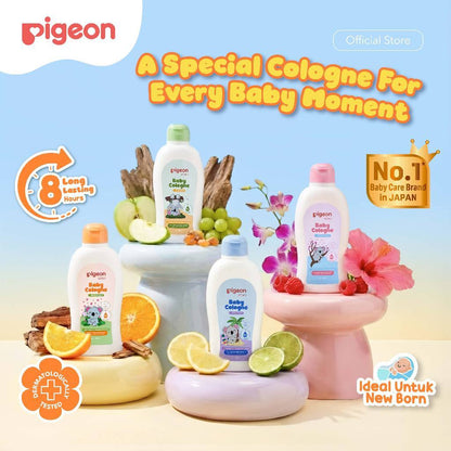 PIGEON BABY COLOGNE 100 ML NEW VARIAN | Parfum Bayi Wangi dan Segar | Minyak Wangi Anak Bayi Bebas Alkohol| Aman Untuk Newborn dan Kulit Sensitif