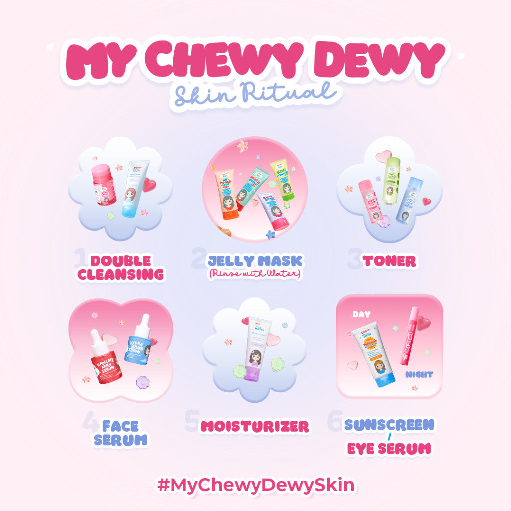 Pigeon Teens Berry Good Jelly Mask 60ml|Skincare Remaja|Melindungi Skin Barrier|Prebiotik & Socium PCA