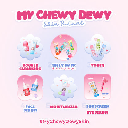 Pigeon Teens Berry Good Jelly Mask 60ml|Skincare Remaja|Melindungi Skin Barrier|Prebiotik & Socium PCA