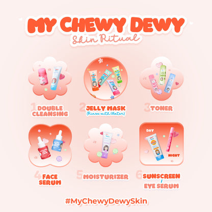 Pigeon Teens A-Peach-iate Jelly Mask 60ml|Skincare Remaja|Menjaga Skin Microbiome|Bacillus Ferment & Panthenol