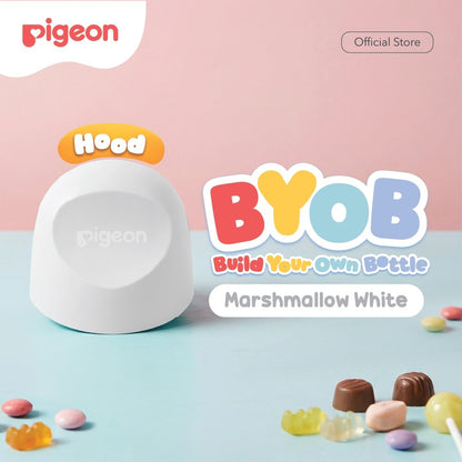Pigeon BYOB SofTouch Hood - 1pcs Box | Original Asli | Pilih Hood | Pilih Warna | Botol Susu Bayi & Anak | Botol Susu Newborn | Bahan Biomass PP - BPP | Tahan Suhu 120 C | Sparepart Botol