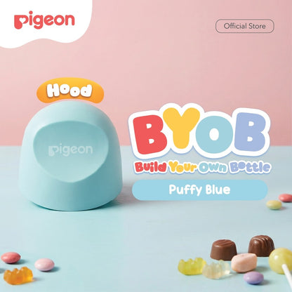 Pigeon BYOB SofTouch Hood - 1pcs Box | Original Asli | Pilih Hood | Pilih Warna | Botol Susu Bayi & Anak | Botol Susu Newborn | Bahan Biomass PP - BPP | Tahan Suhu 120 C | Sparepart Botol