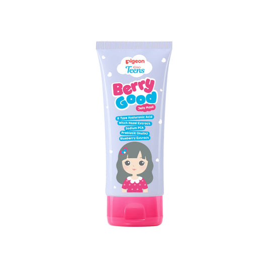 Pigeon Teens Berry Good Jelly Mask 60ml|Skincare Remaja|Melindungi Skin Barrier|Prebiotik & Socium PCA