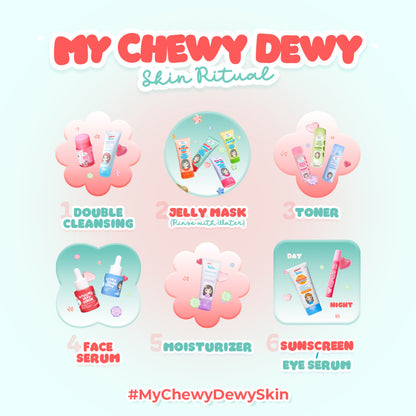 Pigeon Teens What-A-Melon Jelly Mask 60ml|Skincare Remaja|Membantu Mencerahkan | Niacinamide & Madecasosside