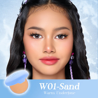Pigeon Teens Everyday Compact Powder UV Refill|Bedak Padat Remaja|Natural Finish Look |Hypoallergenic