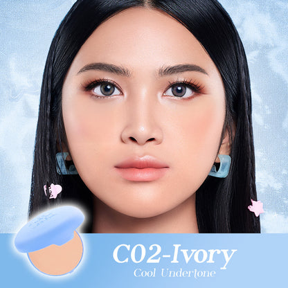 Pigeon Teens Everyday Compact Powder UV Refill|Bedak Padat Remaja|Natural Finish Look |Hypoallergenic