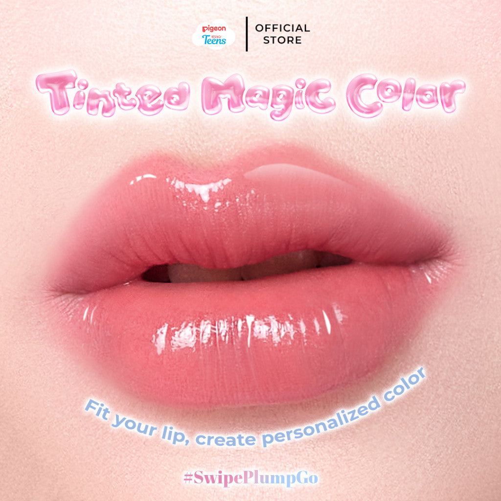 Pigeon Teens Kiss On the Go Lip Serum 2ml |Tinted Magic Color |Natural Looking Tint |Hydrated & Plumpy Lip Solution