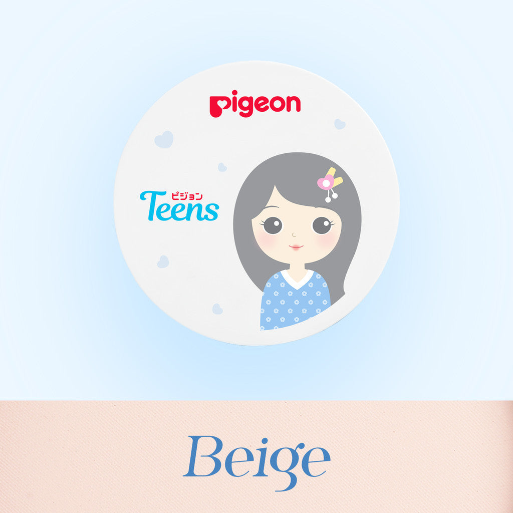 Pigeon Teens Everyday Compact Powder UV Refill|Bedak Padat Remaja|Natural Finish Look |Hypoallergenic