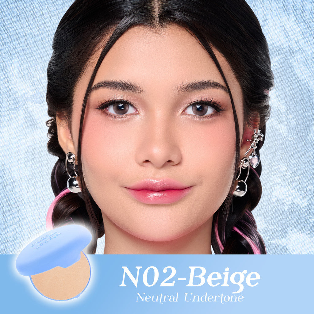 Pigeon Teens Everyday Compact Powder UV Refill|Bedak Padat Remaja|Natural Finish Look |Hypoallergenic