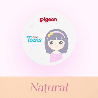 Pigeon Teens Everyday Compact Powder |Bedak Padat Remaja|Natural Finish Look |Hypoallergenic