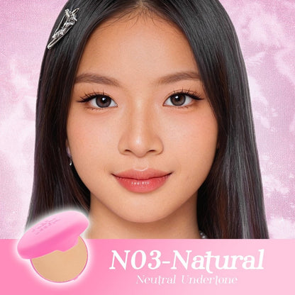 Pigeon Teens Everyday Compact Powder Refill |Bedak Padat Remaja|Natural Finish Look |Hypoallergenic