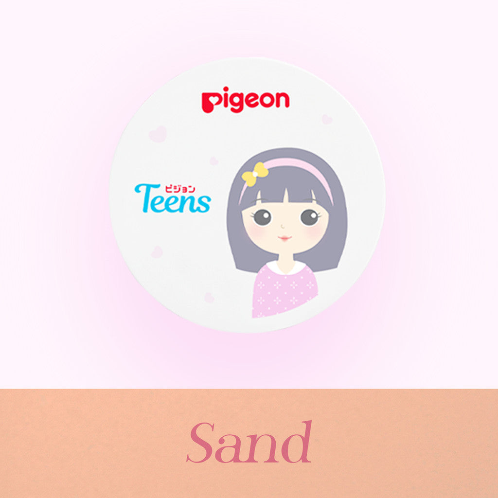 Pigeon Teens Everyday Compact Powder Refill |Bedak Padat Remaja|Natural Finish Look |Hypoallergenic