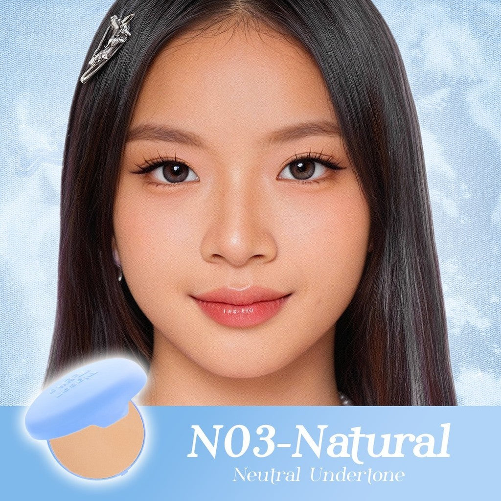 Pigeon Teens Everyday Compact Powder UV Refill|Bedak Padat Remaja|Natural Finish Look |Hypoallergenic