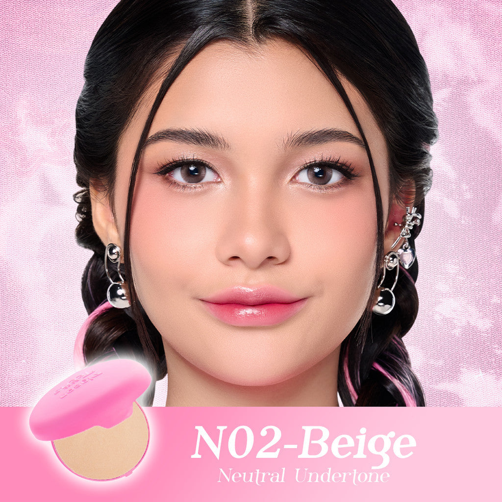 Pigeon Teens Everyday Compact Powder Refill |Bedak Padat Remaja|Natural Finish Look |Hypoallergenic