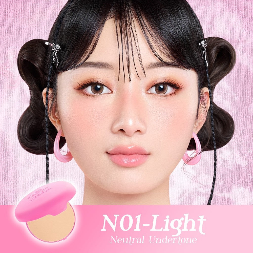 Pigeon Teens Everyday Compact Powder Refill |Bedak Padat Remaja|Natural Finish Look |Hypoallergenic